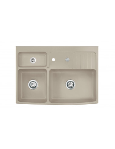 Systemceram CENTRA 90 Ceramic Kitchen sink