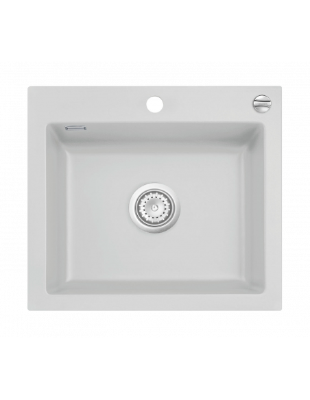 Systemceram MERA 57F Ceramic Flushmount Kitchen sink 5557