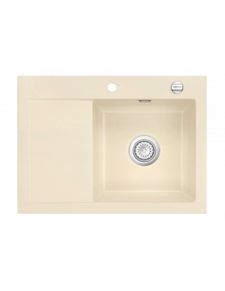SYSTEMCERAM MERA 70F Flushmount Ceramic Kitchen sink 5558