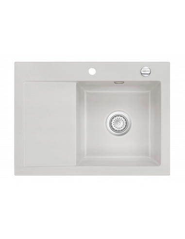 SYSTEMCERAM MERA 70F Flushmount Ceramic Kitchen sink 5558