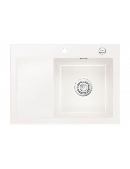 SYSTEMCERAM MERA 70F Flushmount Ceramic Kitchen sink 5558