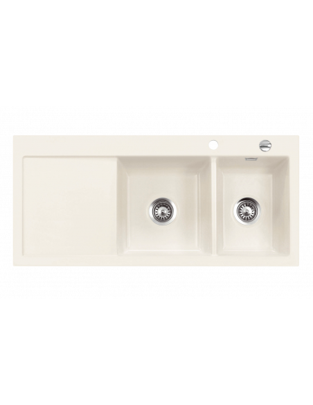 SYSTEMCERAM MERA DOUBLE Ceramic Kitchen sink 5078 5079