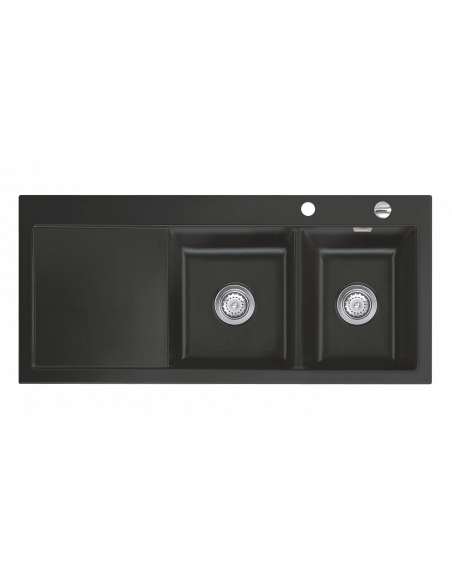 SYSTEMCERAM MERA DOUBLE Ceramic Kitchen sink 5078 5079