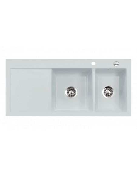 SYSTEMCERAM MERA DOUBLE Ceramic Kitchen sink 5078 5079