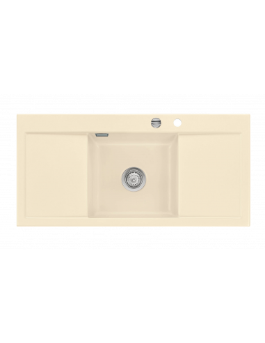 SYSTEMCERAM MERA MIDDLE ceramic Kitchen sink 5073