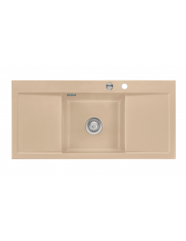 SYSTEMCERAM MERA MIDDLE ceramic Kitchen sink 5073