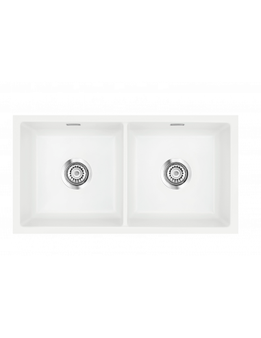 SYSTEMCERAM MERA TWIN F Flachmount  ceramic Kitchen sink 5562