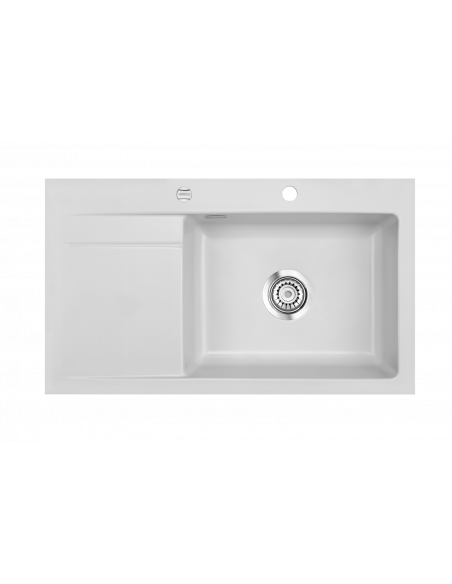 Systemceram MERA 57F Ceramic Flushmount Kitchen sink 5557