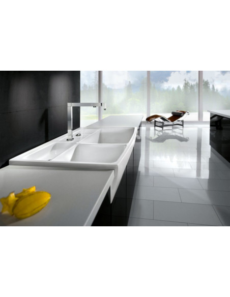 SYSTEMCERAM CENTRA 90 Ceramic Kitchen sink 5095