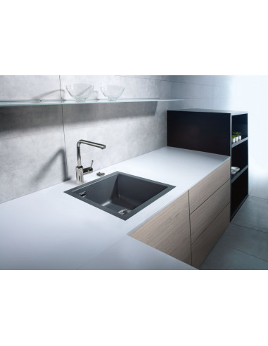 Systemceram MERA 46F Ceramic Flushmount Kitchen sink