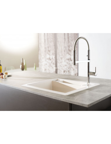 SYSTEMCERAM Systemceram BELA 57 ceramic Kitchen sink 5016