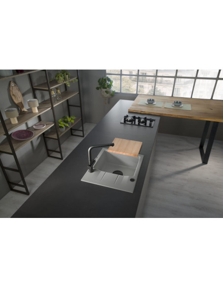 Systemceram GENEA 60 Ceramic Kitchen sink 5097