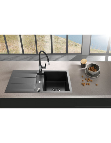 Systemceram GENEA 100 Ceramic Kitchen sink 5092