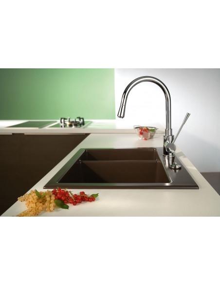 SYSTEMCERAM MERA 60 Ceramic Kitchen sink 5098