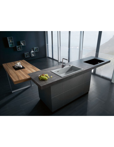 SYSTEMCERAM Systemceram MERA 80 ceramic Kitchen sink 5070